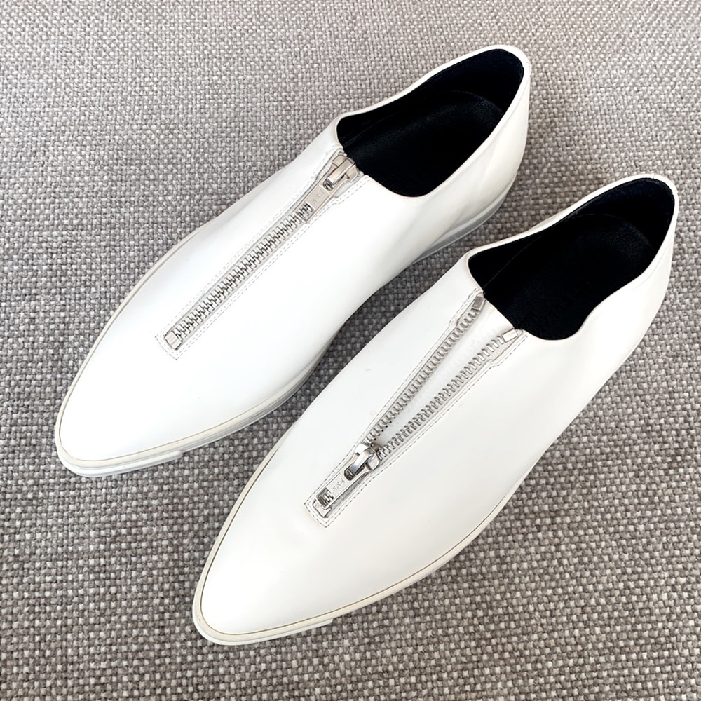 Stella McCartney White Leather Shoe